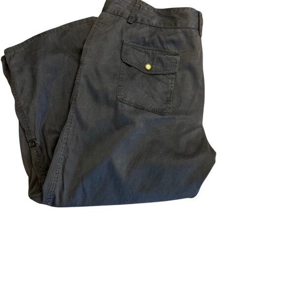 DAUGHTERS OF LIBERATION Brown Cropped/Capri Pants in Size 10 - Picture 8 of 9